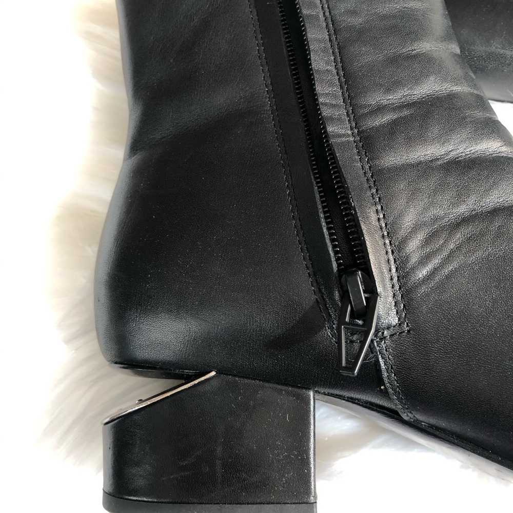 Alexander Wang cut out heel booties